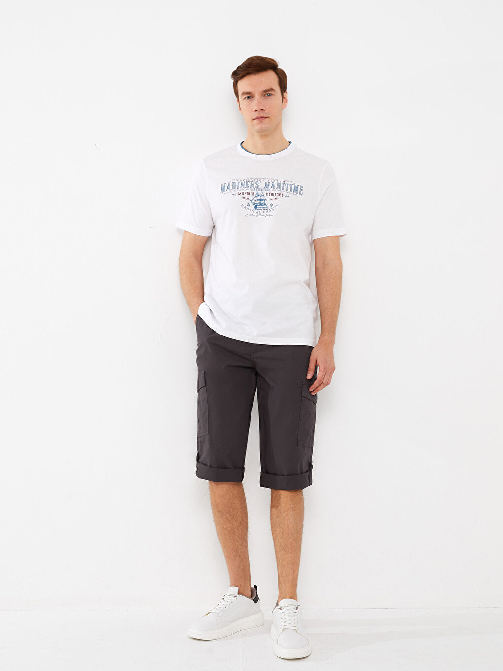 Standard Fit Men's Bermuda Shorts