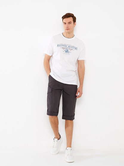 Standard Fit Men's Bermuda Shorts