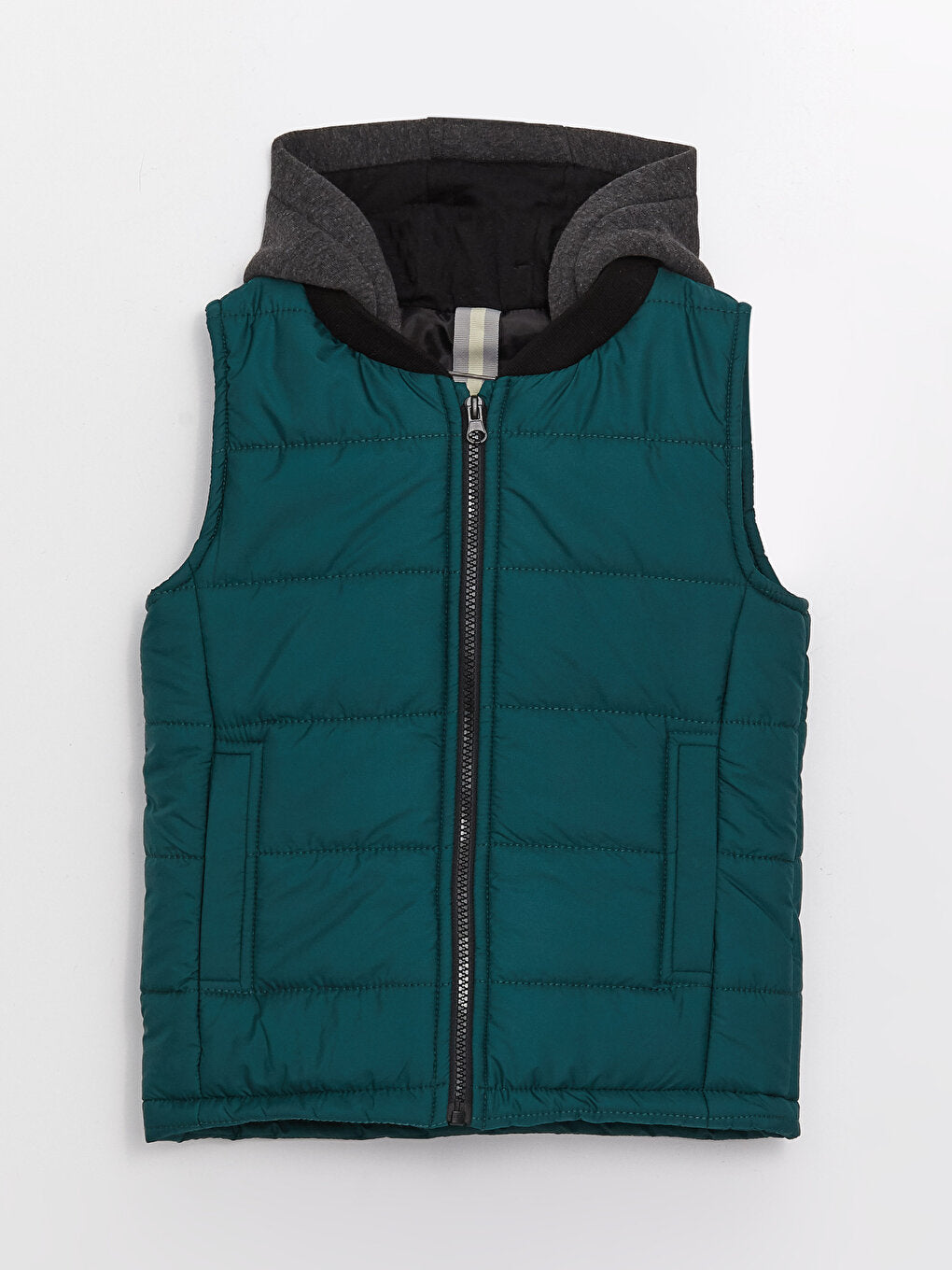 Hooded Boy Puffer Vest