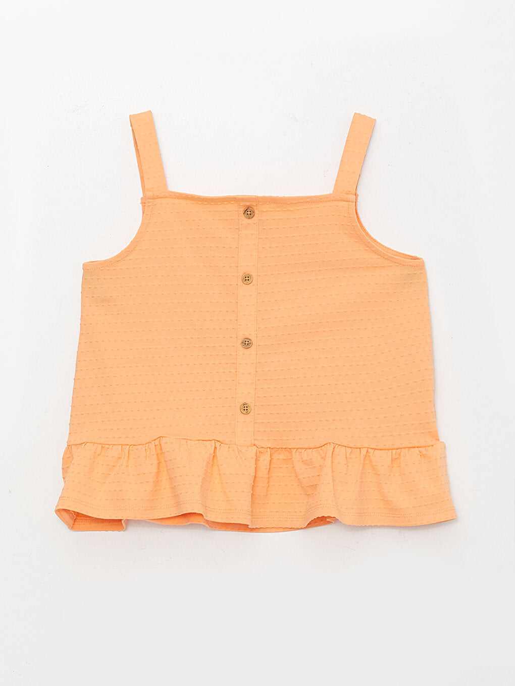 Square Neck Strap Girls Undershirt