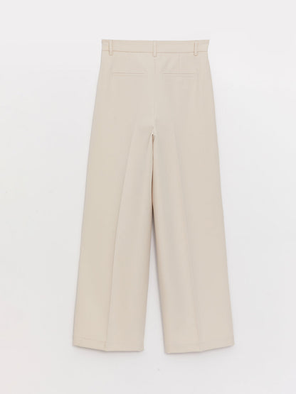 Women's Comfortable Fit Wide Leg Trousers