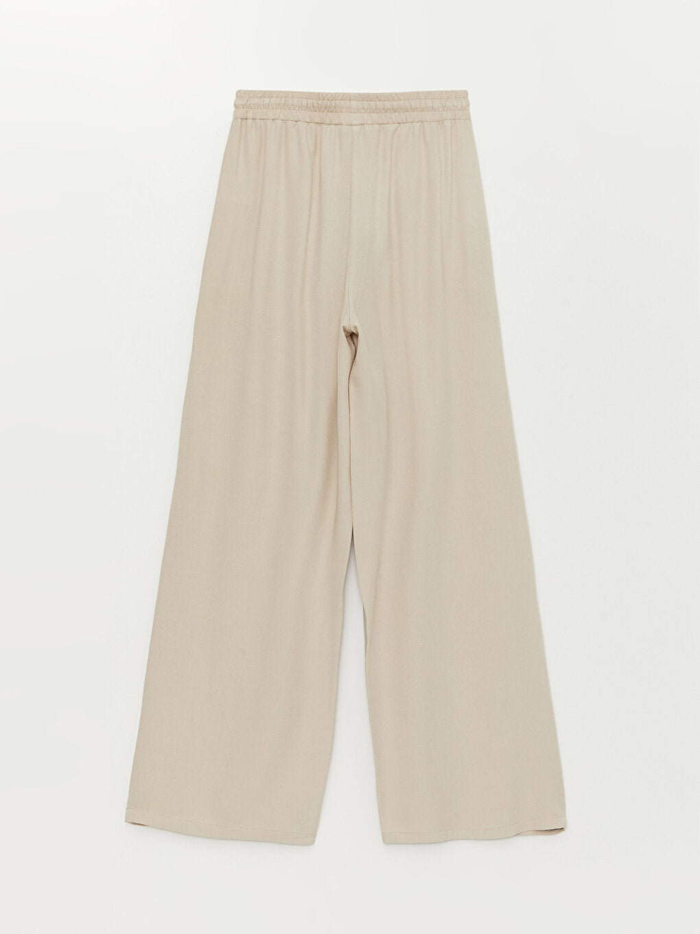 Women's Elastic Waist Straight Trousers