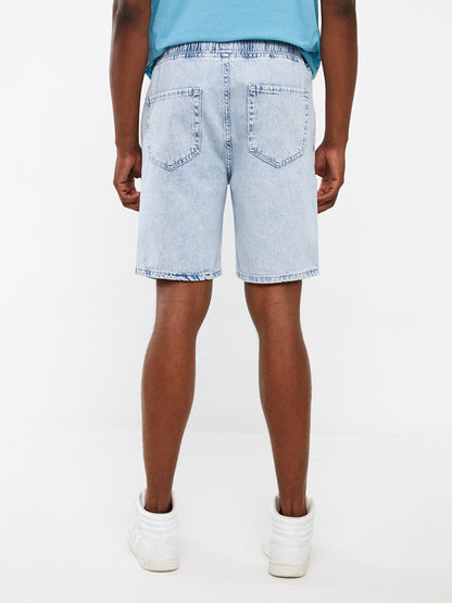 Comfortable Fit Men's Jean Shorts