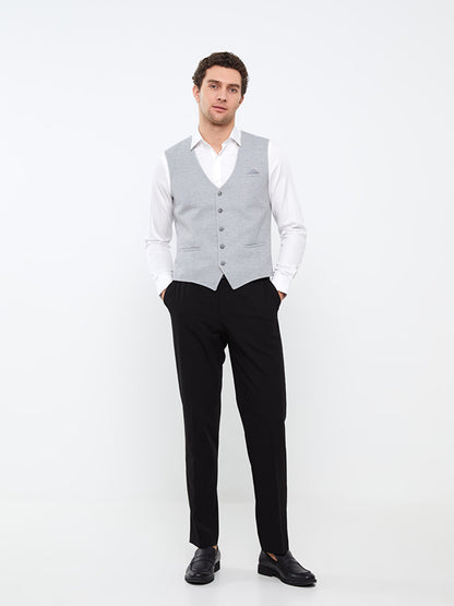 Slim Fit Classic Men's Vest