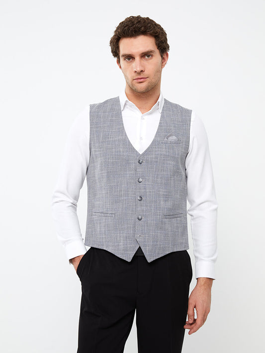 Slim Fit Men's Classic Vest