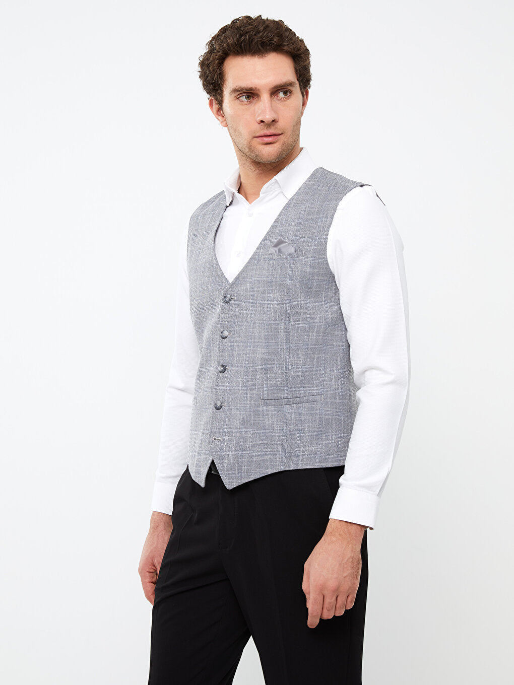 Slim Fit Men's Classic Vest