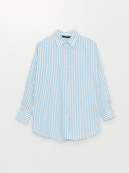 Striped Long Sleeve Women's Shirt