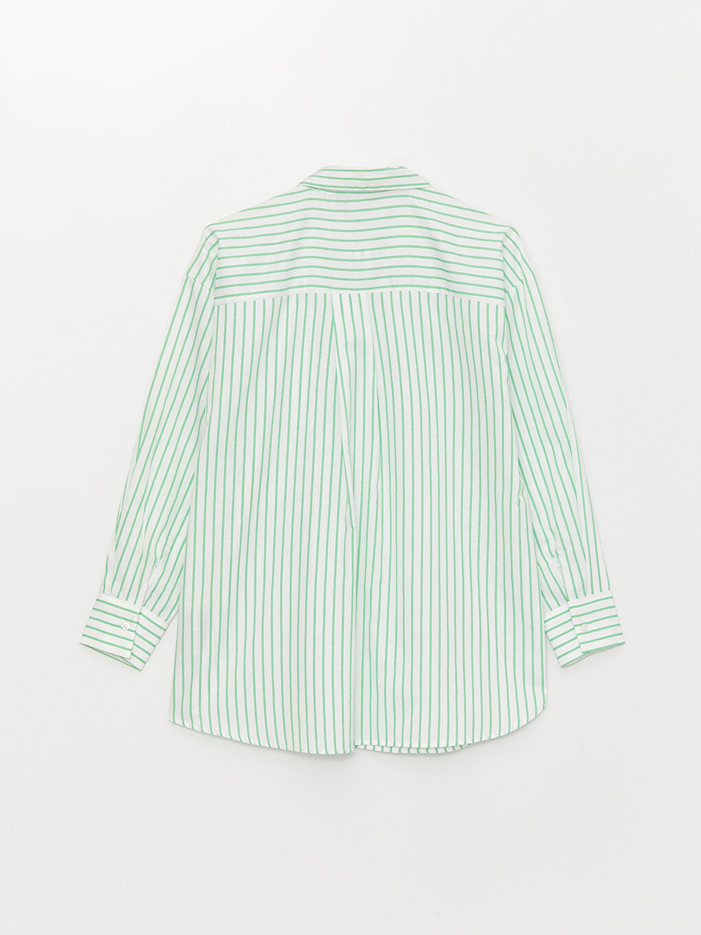 Striped Long Sleeve Oversize Women's Shirt