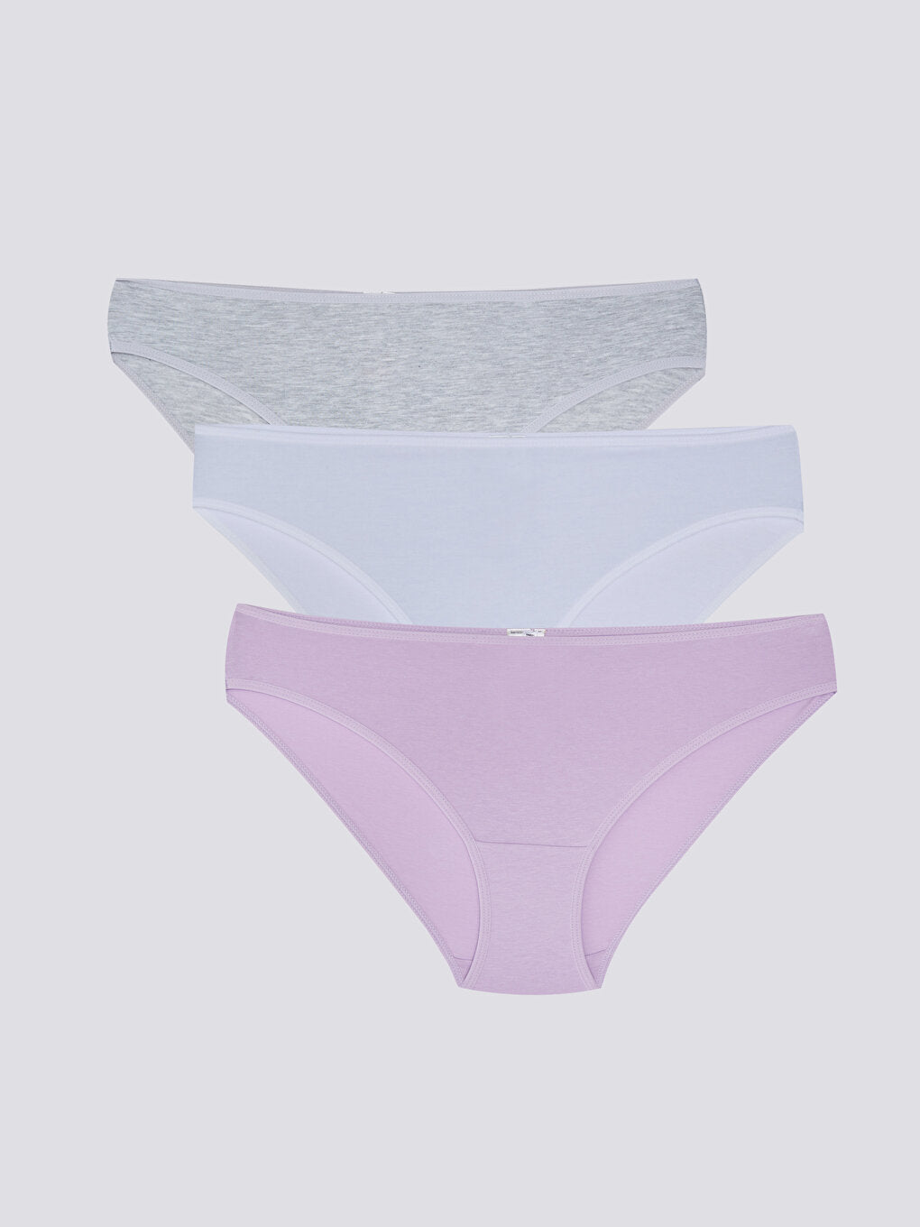 Plain Bikini Panties 3 Pack