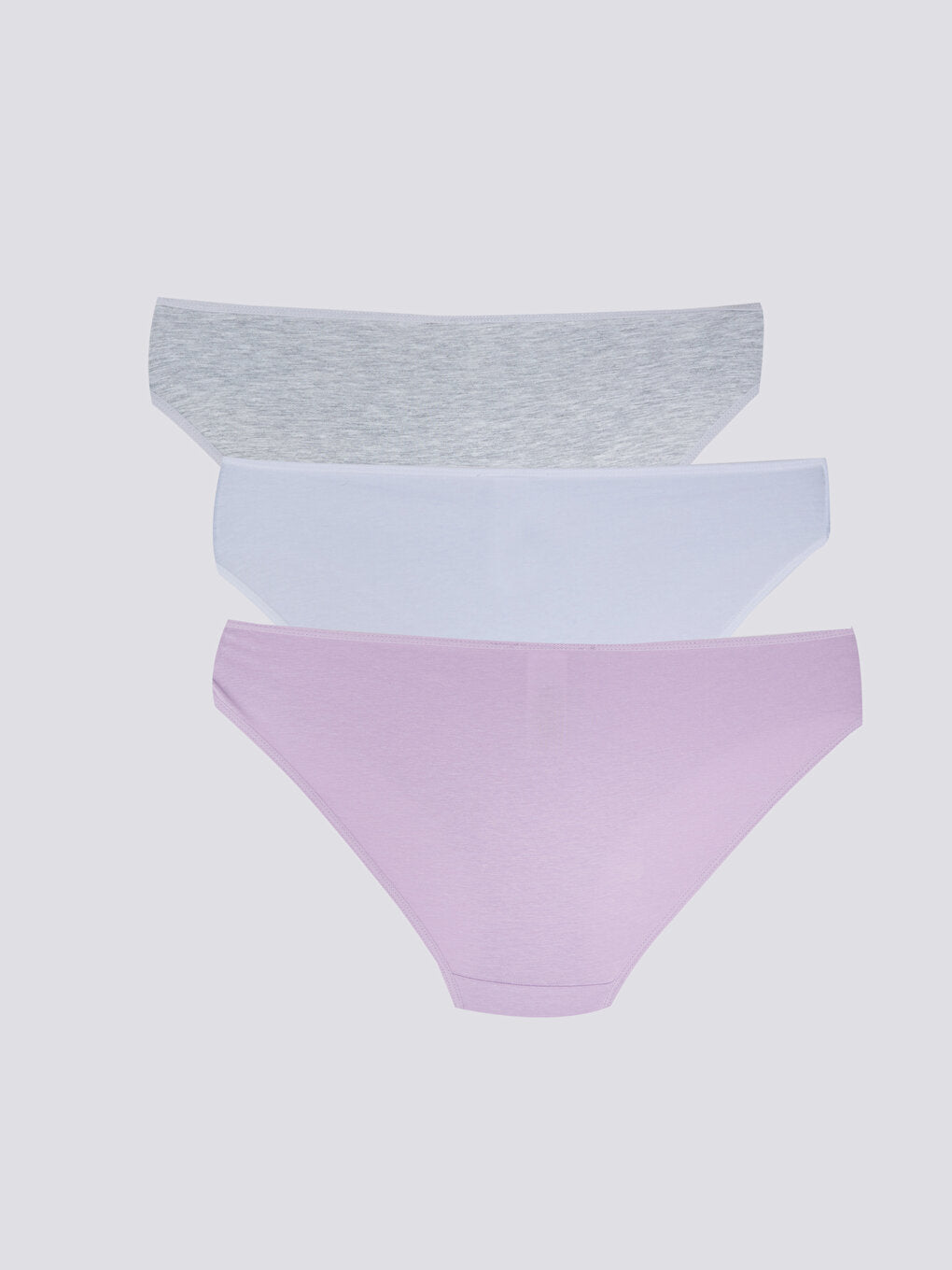 Plain Bikini Panties 3 Pack