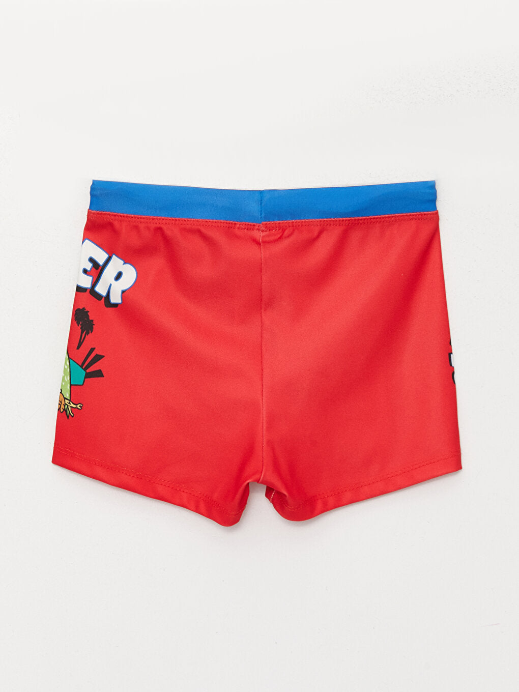 Printed Quick Drying Boys Boxer Swimsuit