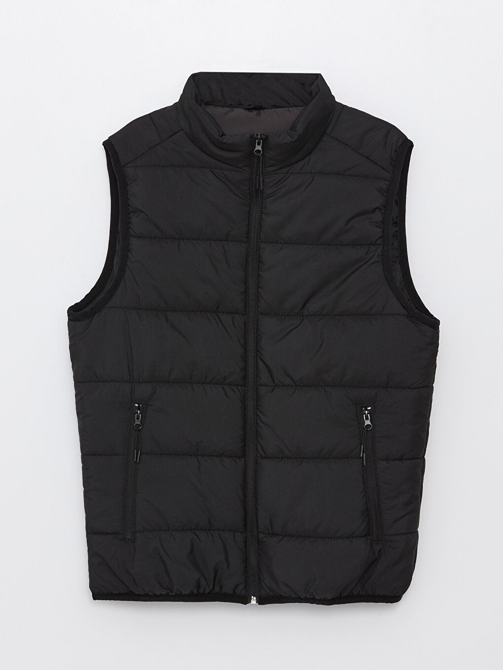 Standard Mold Stand Collar Men's Puffer Vest