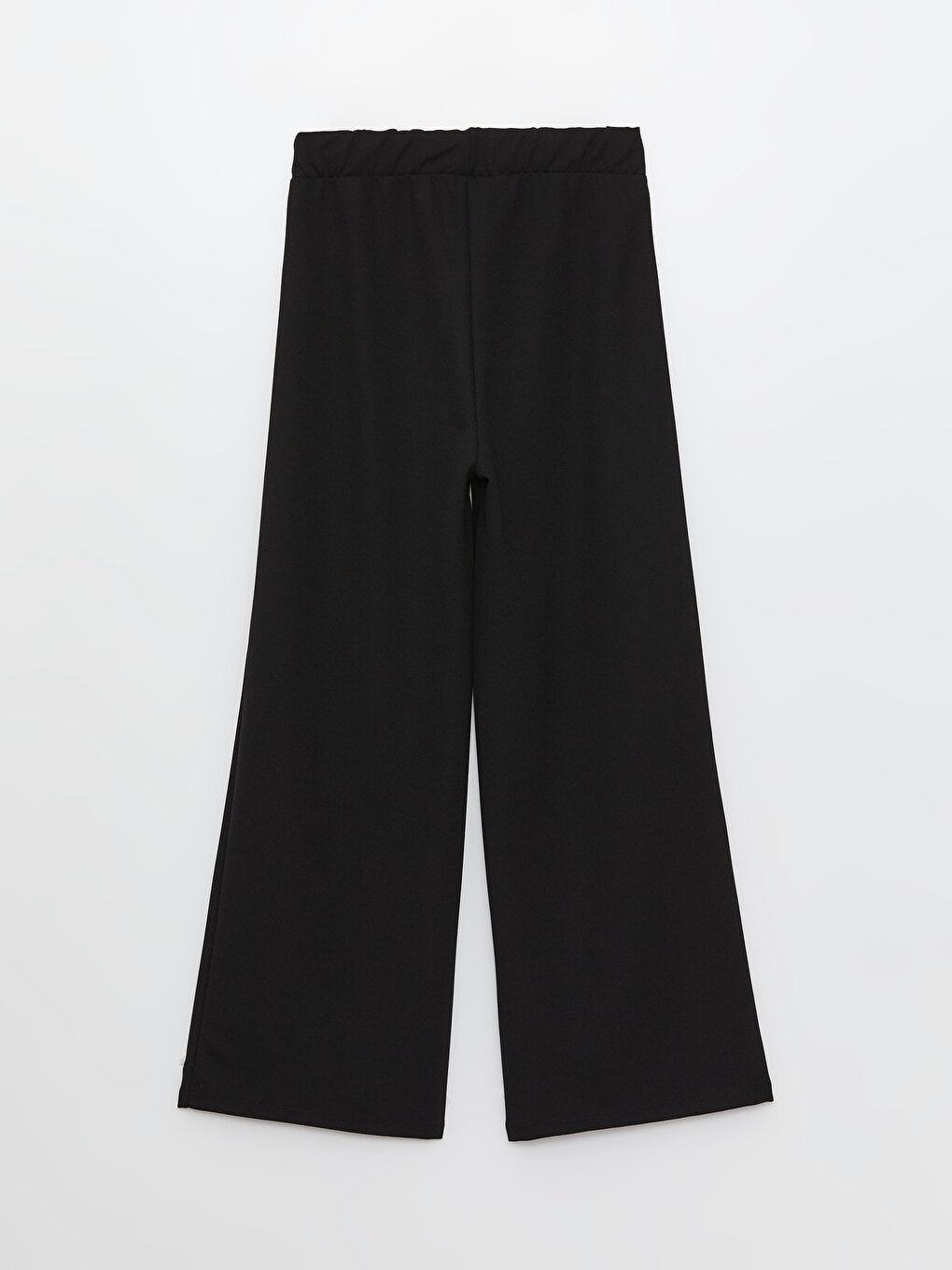 Comfortable Fit Women's Palazzo Trousers with Elastic Waist