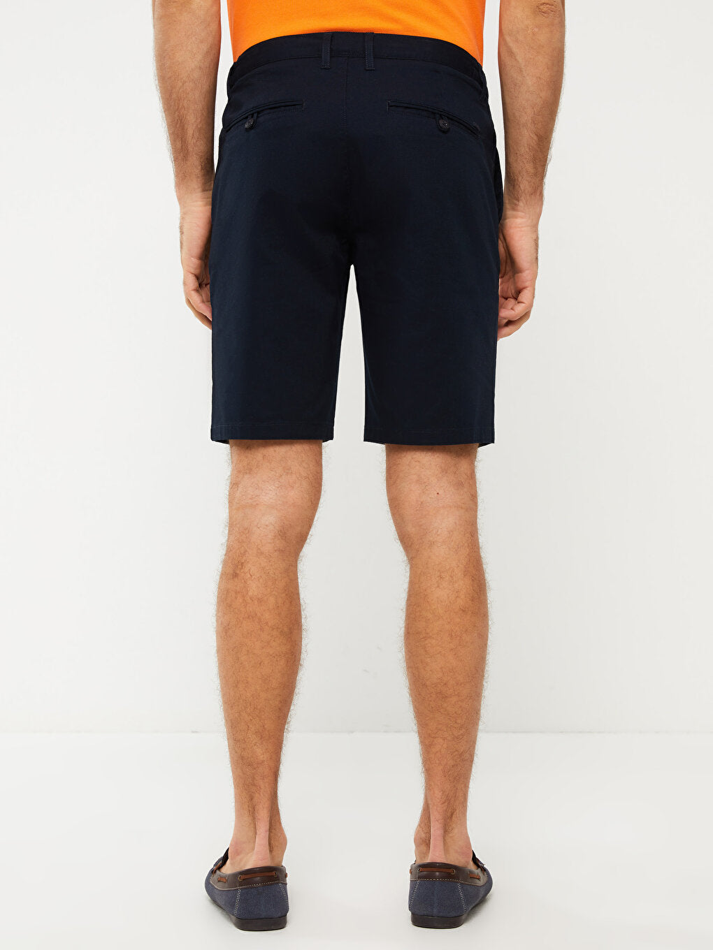 Slim Fit Dobby Men's Shorts