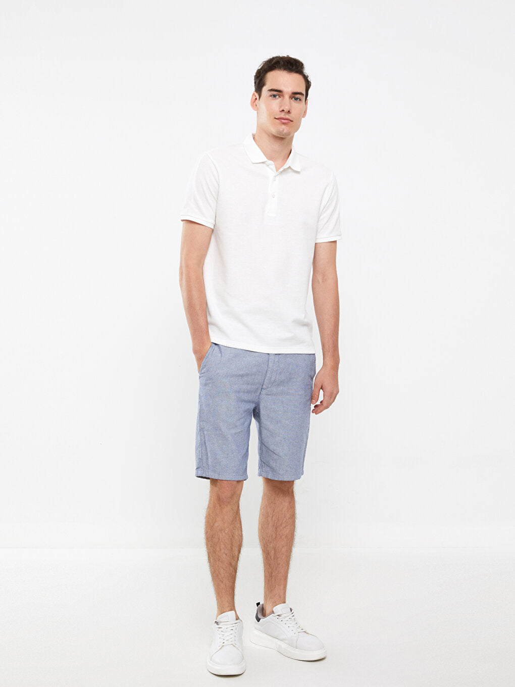 Standard Fit Men's Bermuda Shorts