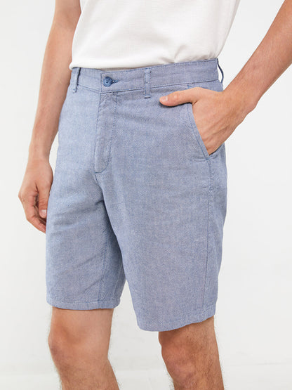 Standard Fit Men's Bermuda Shorts