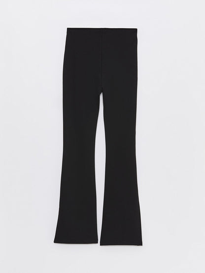 High Waist Flared Women's Trousers