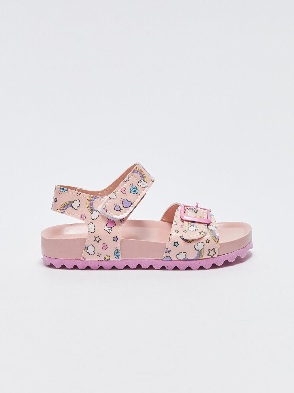 Printed Velcro Girls Sandals