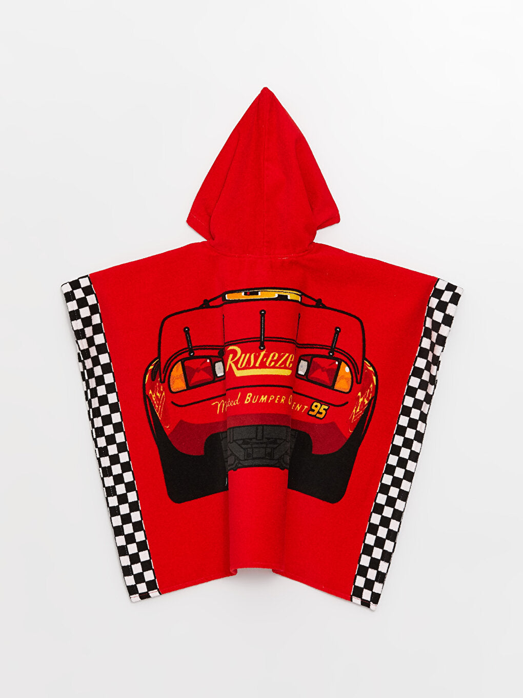 Cars Licensed Boy's Cotton Poncho Beach Towel