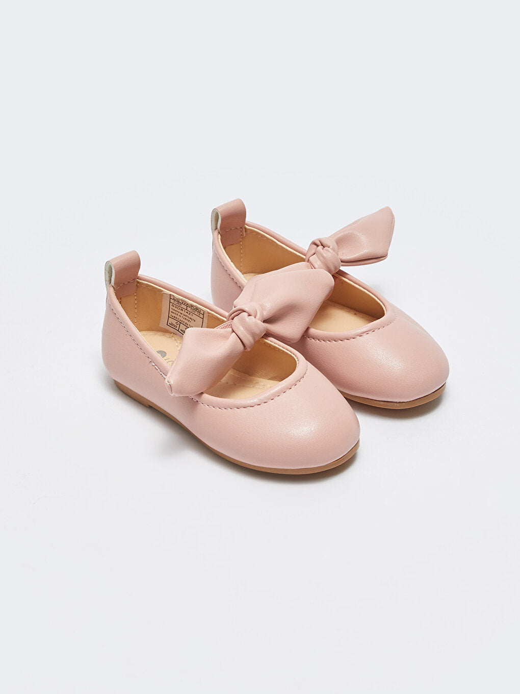 Baby Girl Ballerinas with Bow Detail