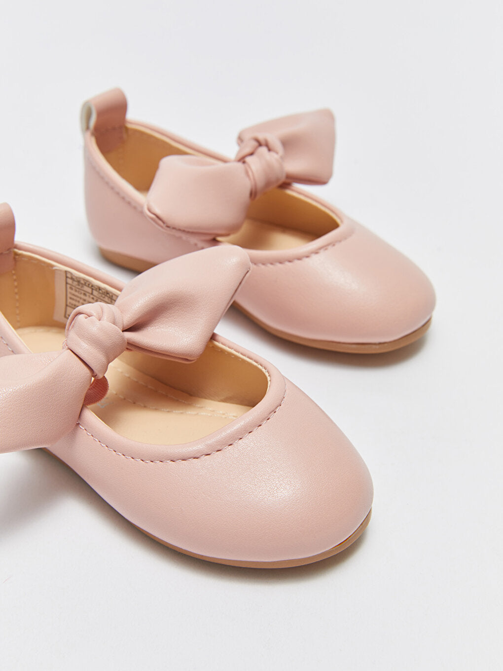 Baby Girl Ballerinas with Bow Detail