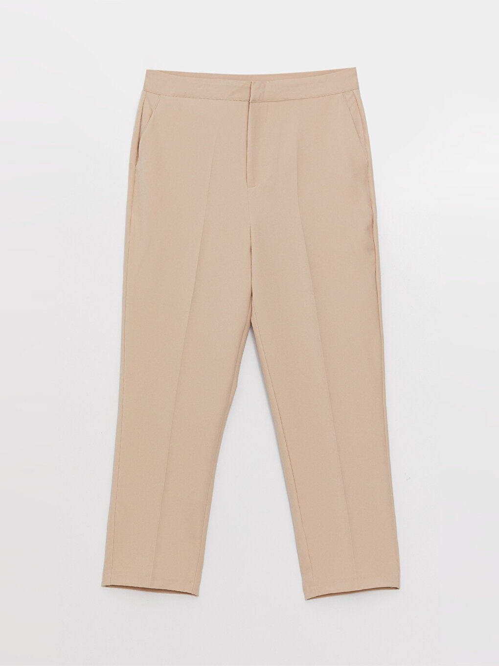 Women's Standard Fit Pocket Detailed Carrot Trousers