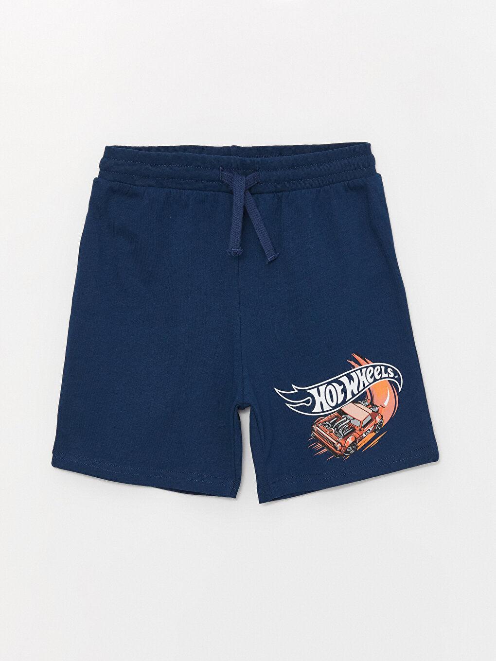 Hotwheels Printed Boy Shorts with Elastic Waist