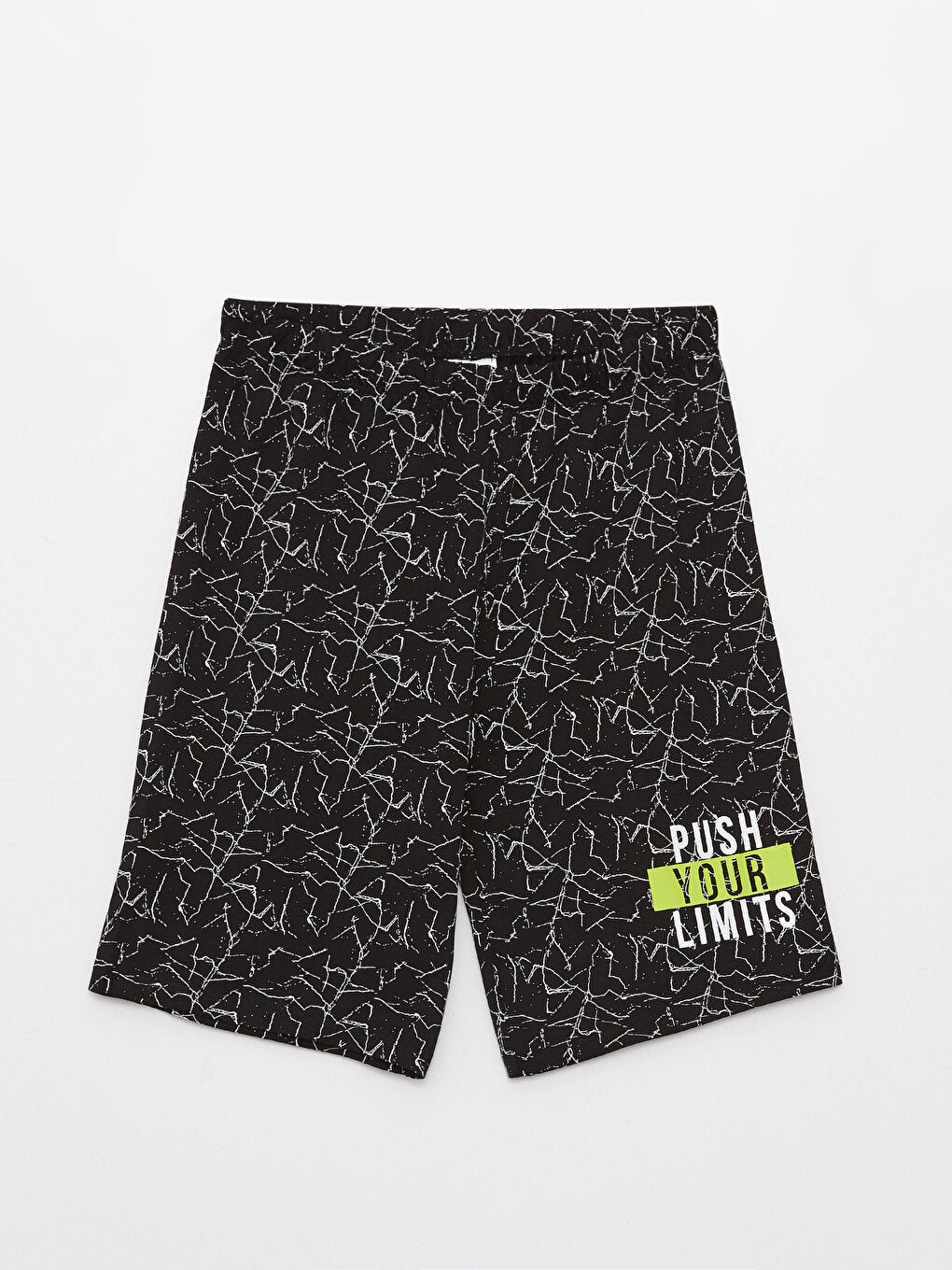 Printed Boy's Pajama Shorts with Elastic Waist, 2-pack