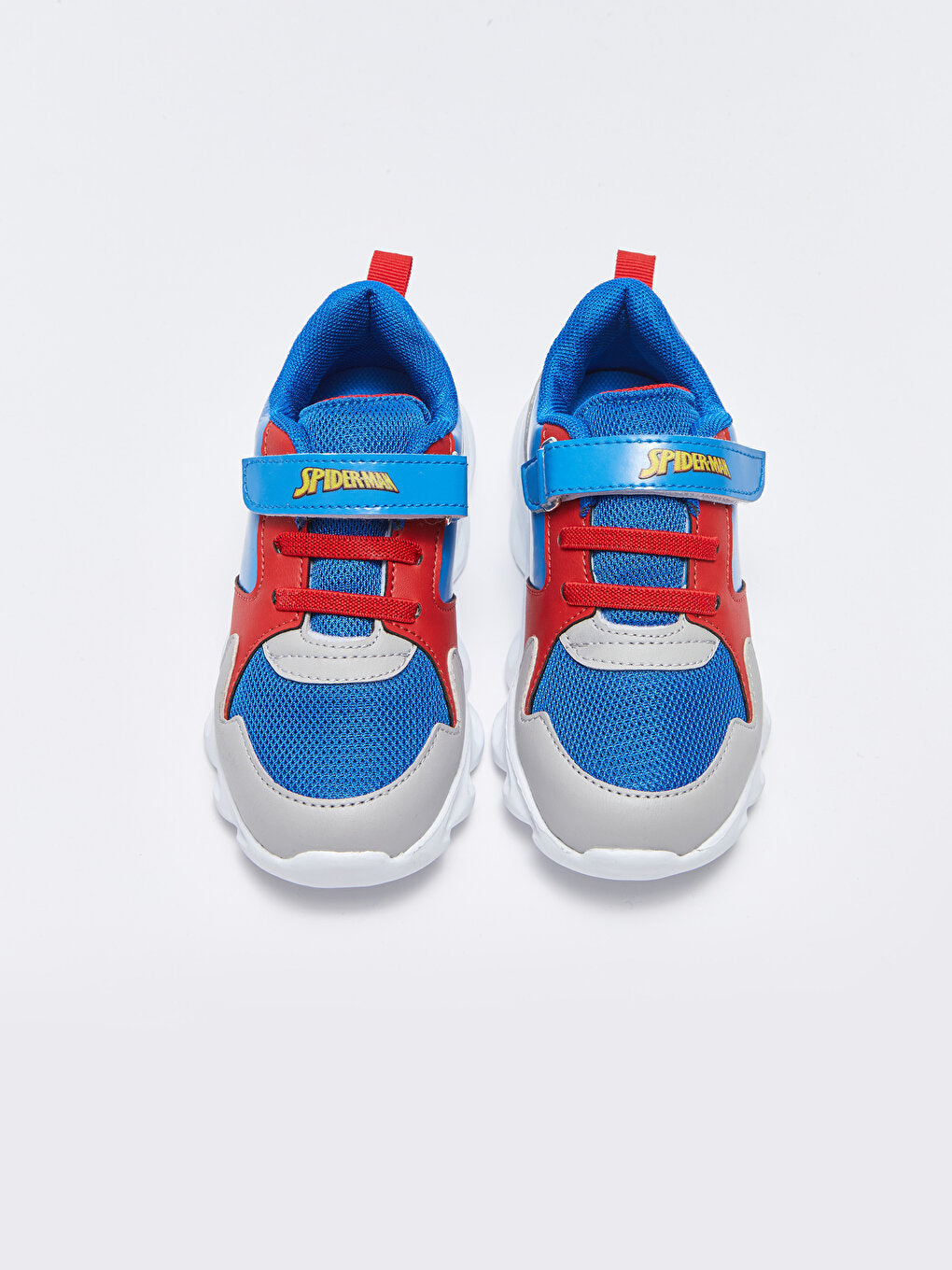 Boys' Sports Shoes with Luminous Spiderman Printed Soles