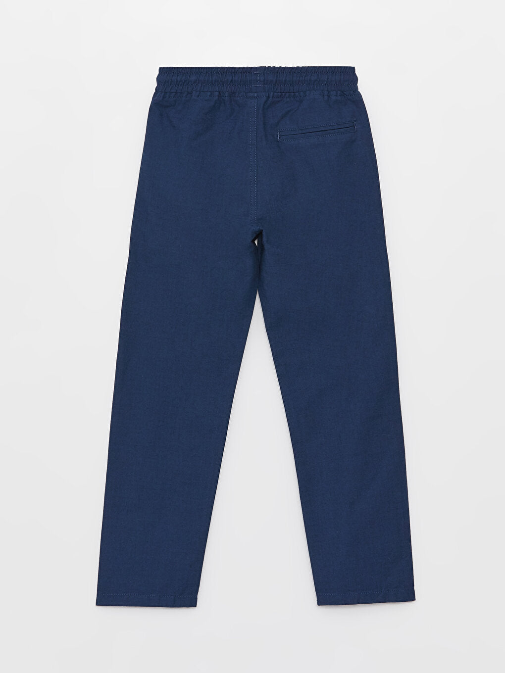 Basic Boy's Trousers with Elastic Waist