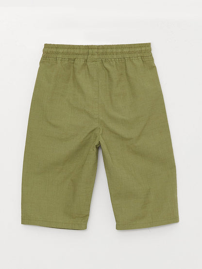 Basic Gabardine Boy Roller with Elastic Waist