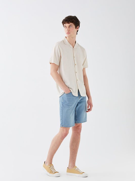 Standard Fit Men's Jean Shorts