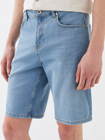 Standard Fit Men's Jean Shorts