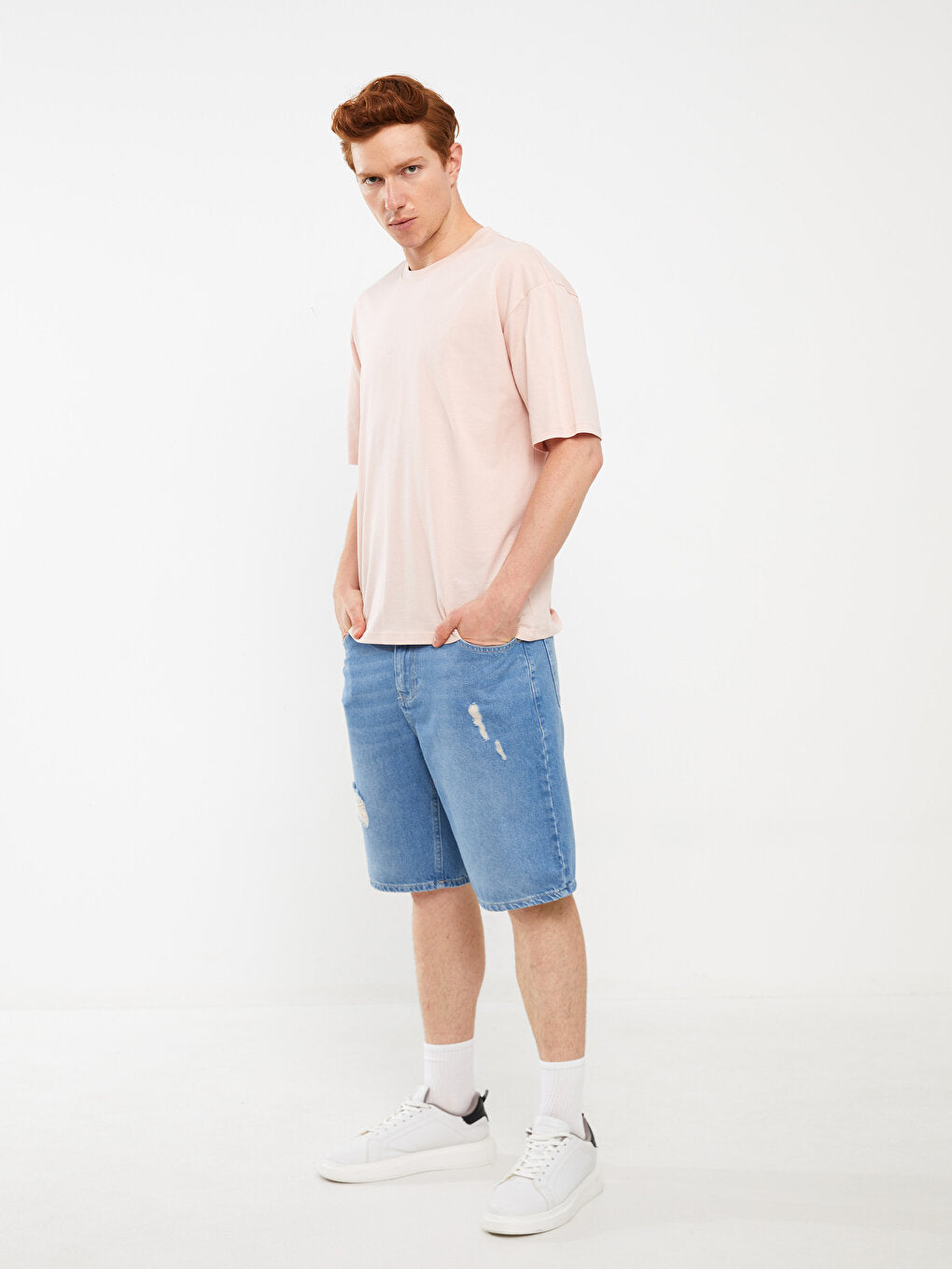 Standard Fit Men's Jean Shorts