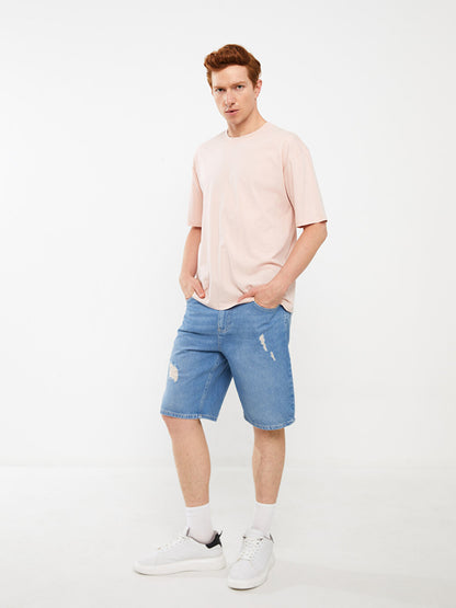 Standard Fit Men's Jean Shorts