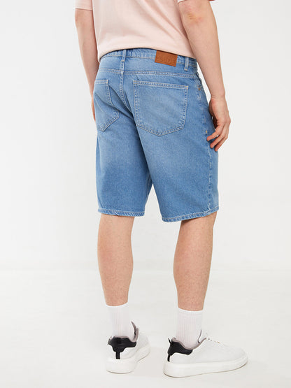 Standard Fit Men's Jean Shorts