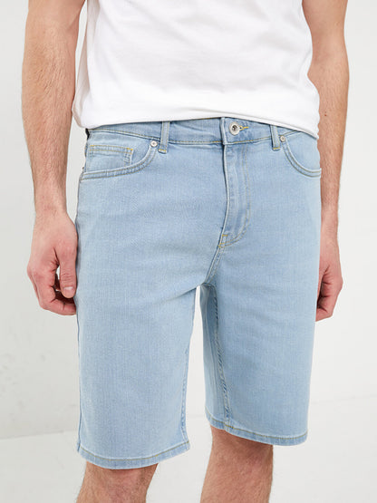 Standard Fit Men's Jean Shorts