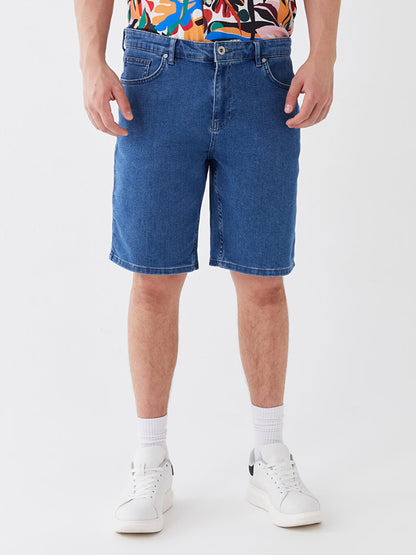 Standard Fit Men's Jean Shorts