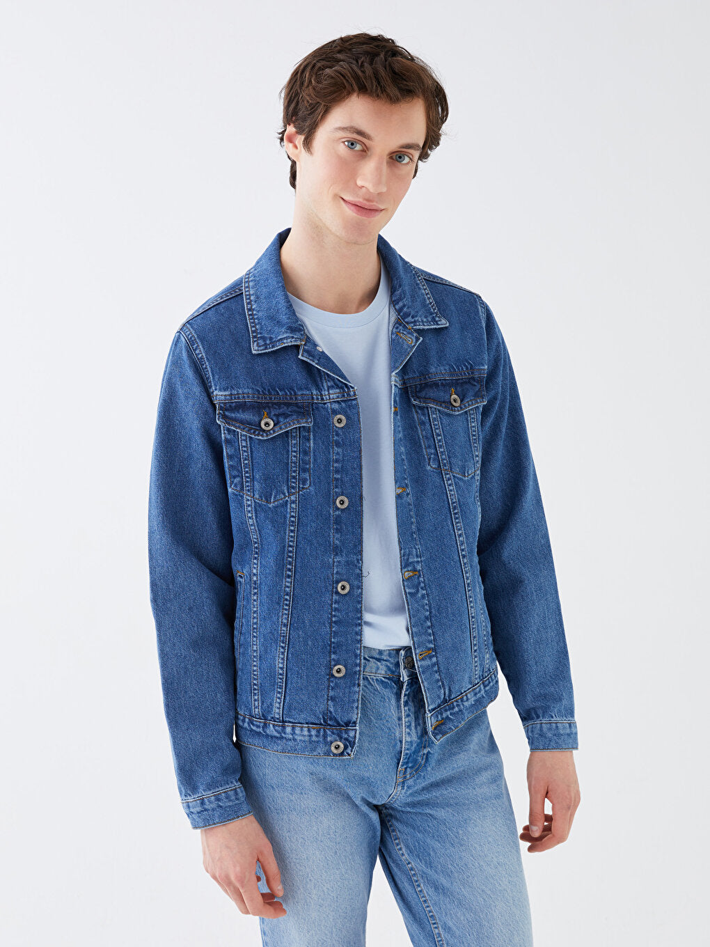 Standard Fit Men's Jean Jacket