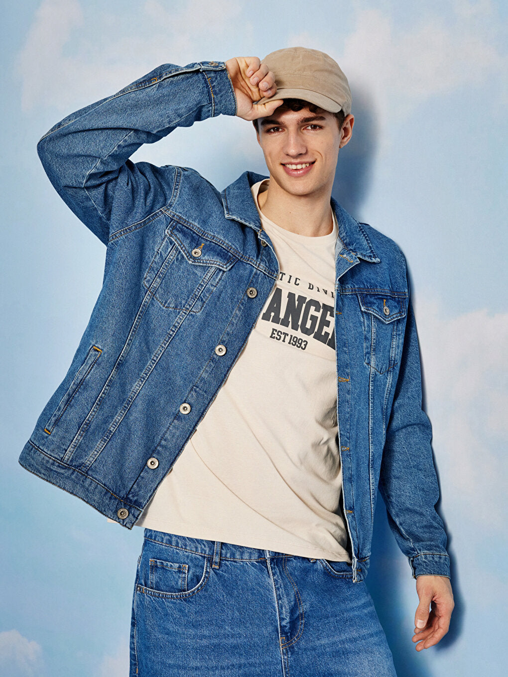 Standard Fit Men's Jean Jacket