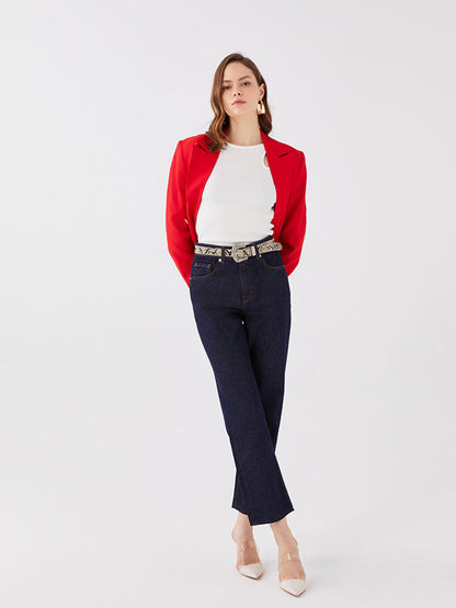 Women's Standard Fit Straight Jean Trousers