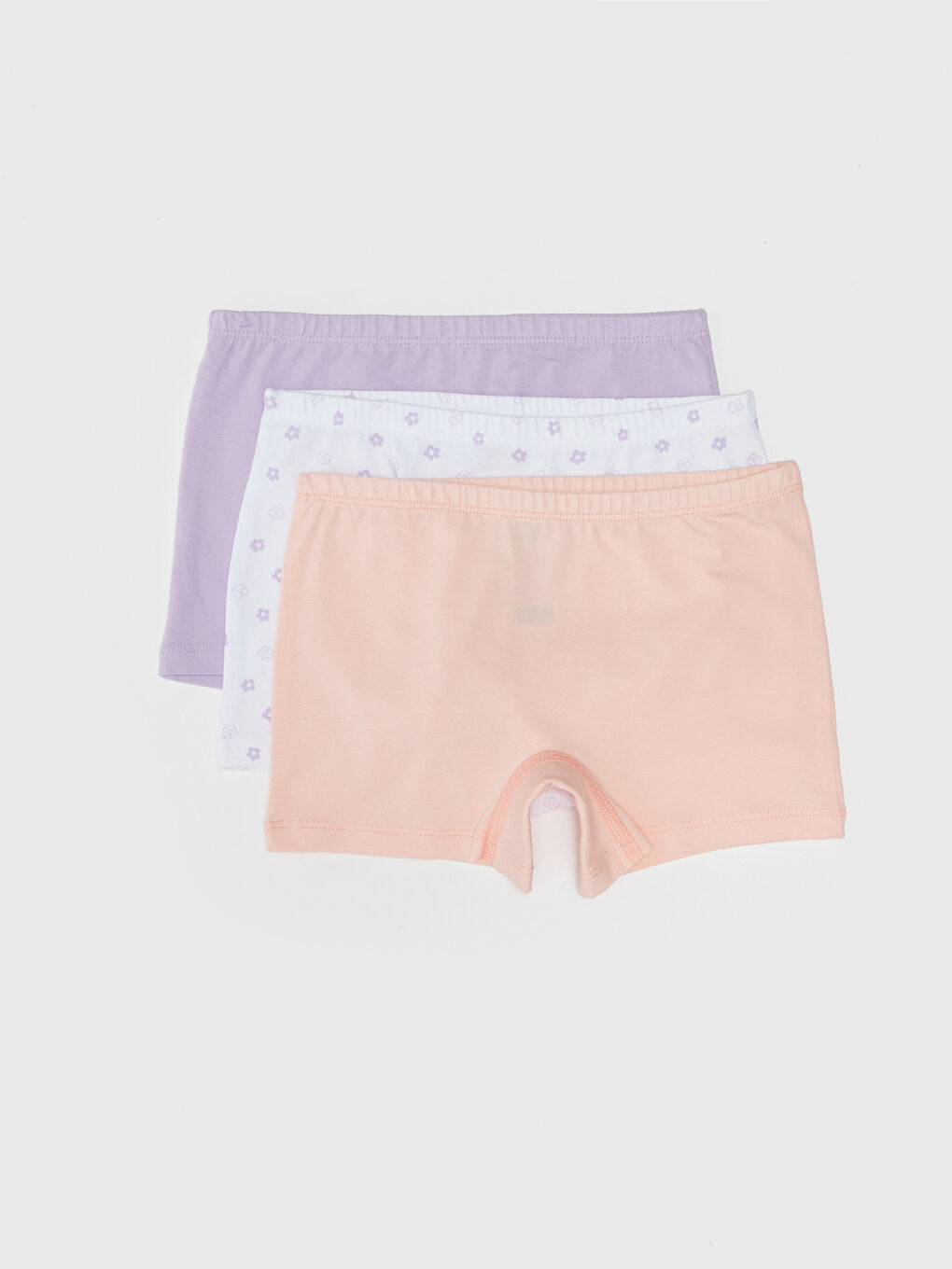 Cotton Girl's Boxer 3-Piece