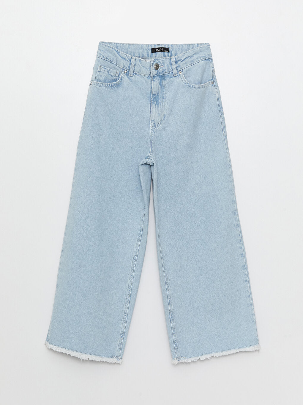 Women's Wideleg Straight Jean Trousers