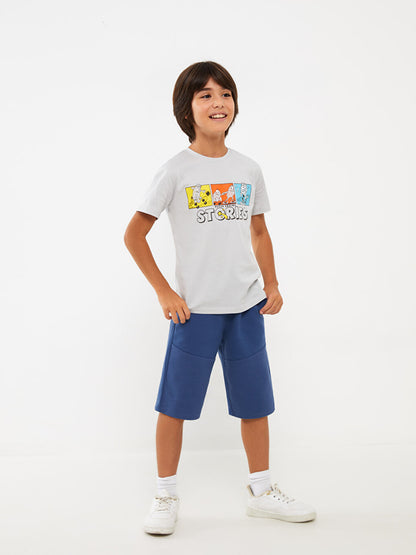 Basic Boy Roller with Elastic Waist