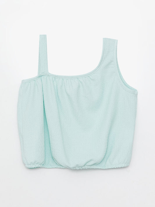 Basic Strappy Girl's Blouse