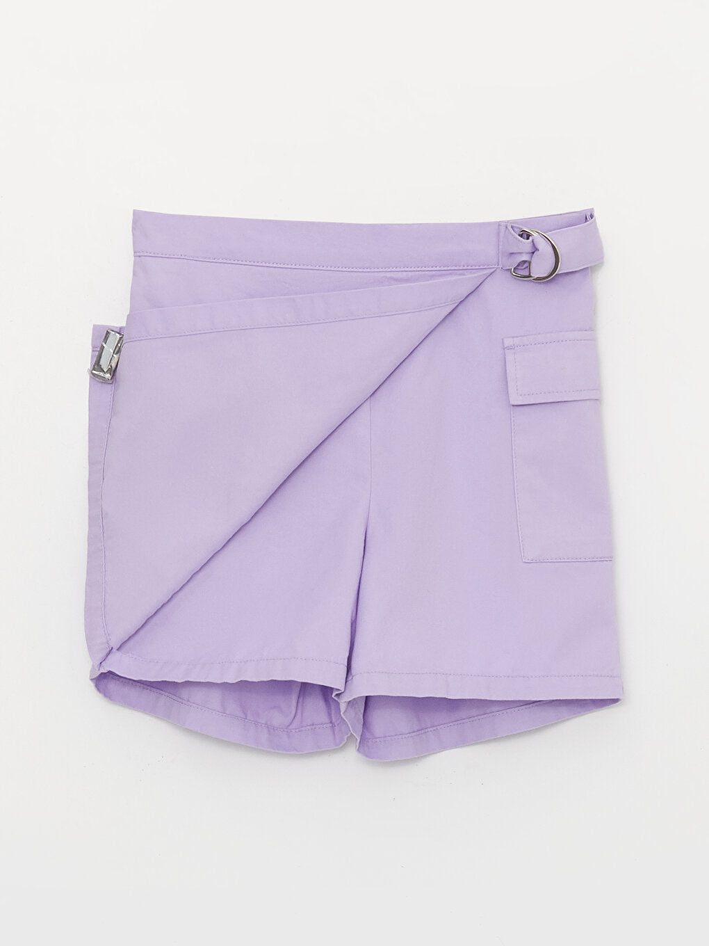 Girl's Short Skirt with Elastic Waist