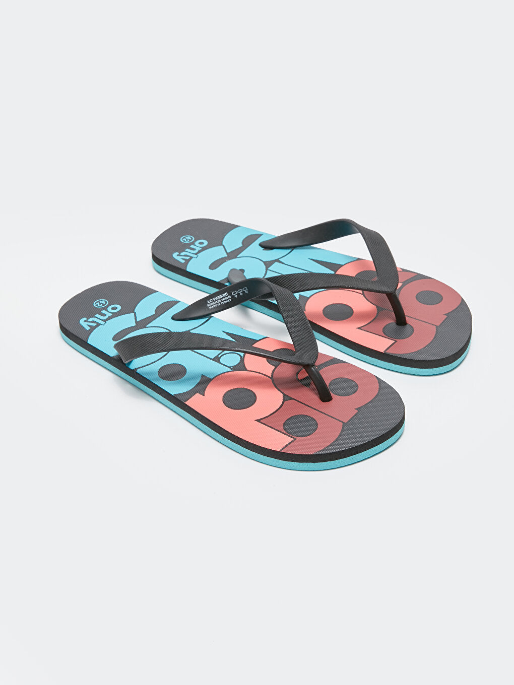 Printed Flip Flops Men's Beach Slippers