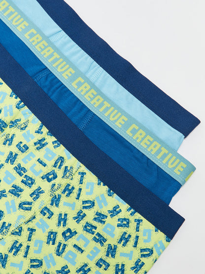 Printed Cotton Boys' Boxer 3-Piece