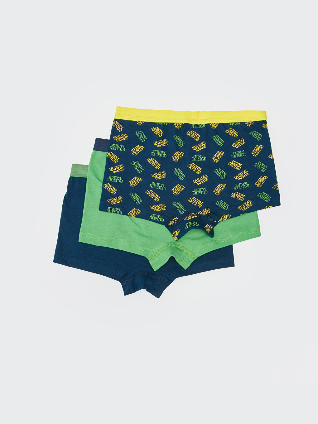 Printed Cotton Boys' Boxer 3-Piece