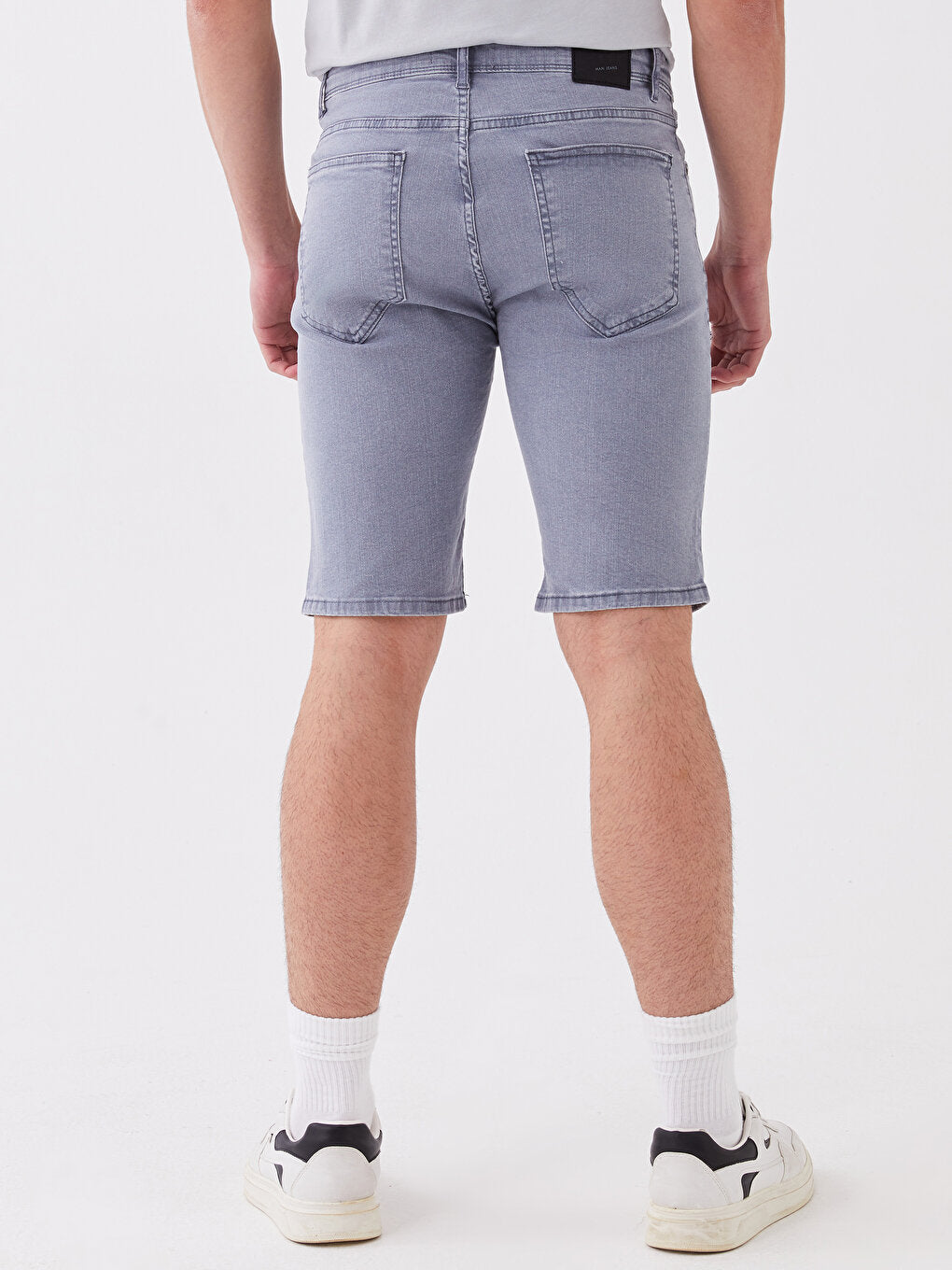 Skinny Fit Men's Jean Shorts